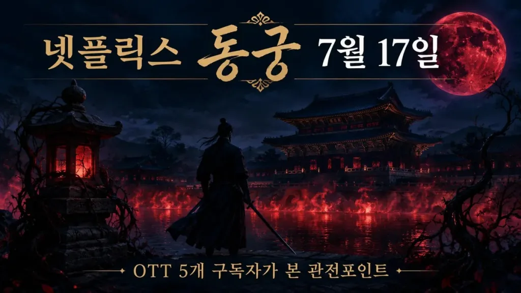 넷플릭스 동궁, 조승우가 처음 OTT로 온 이유