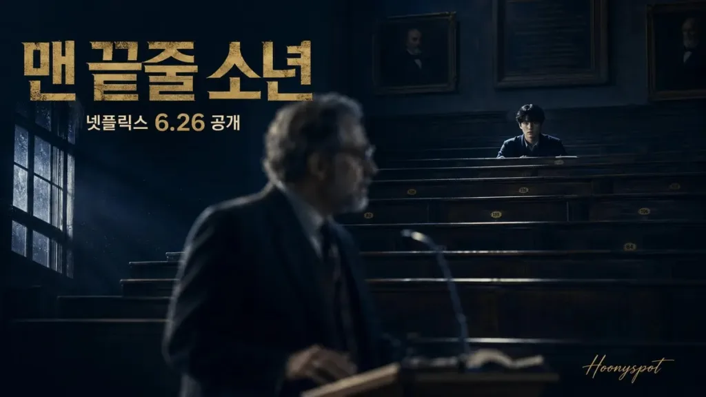맨 끝줄 소년, 최민식 첫 넷플릭스 6부작 정리